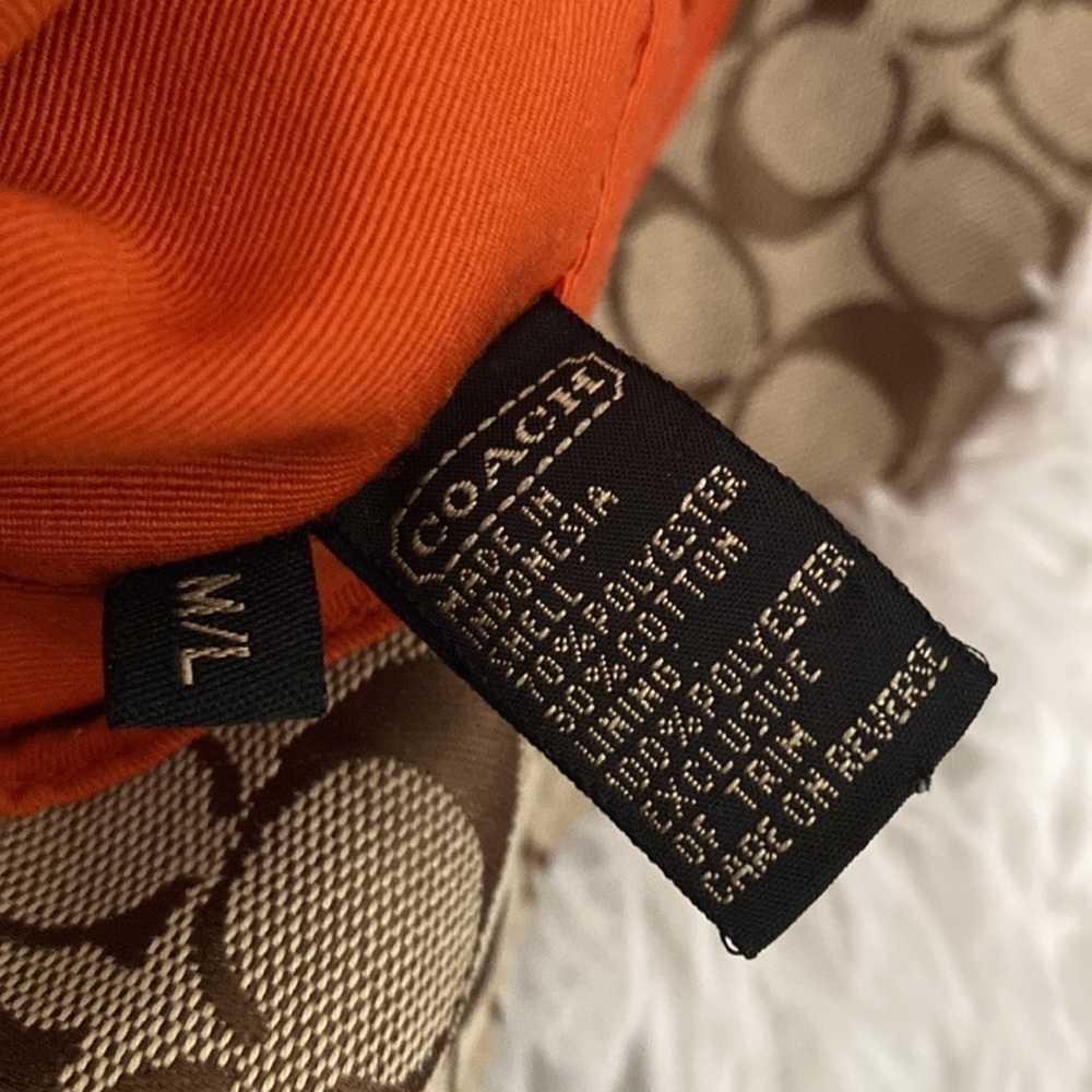 Coach vintage 90’s Jacquard bucket hat - Picture 4 of 4
